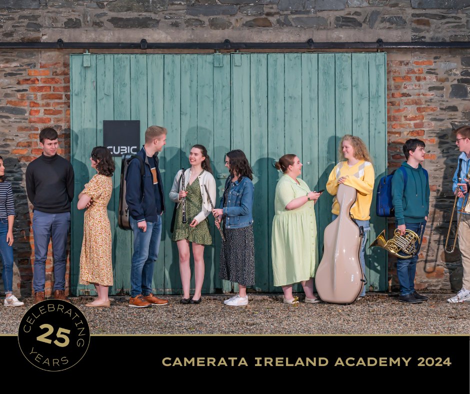 Applications are now open for the 2024 Camerata Ireland Academy which will take place from 15th-20th Aug 2024. Find out more at camerata-ireland.com/academy