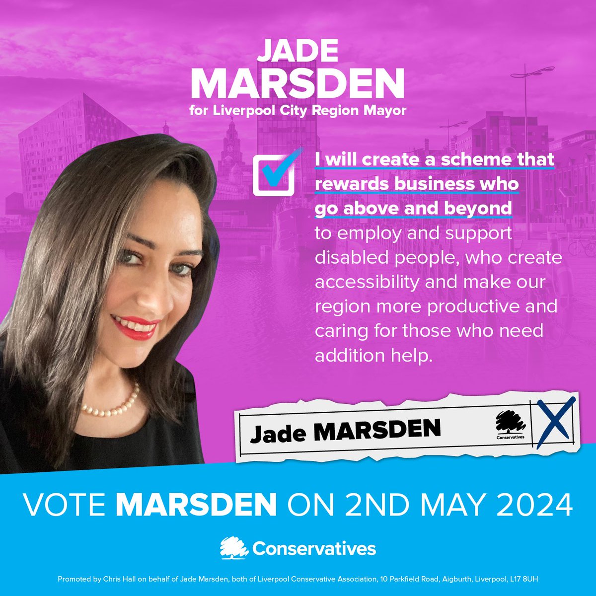 #VoteMarsden for a fairer Liverpool City Region.