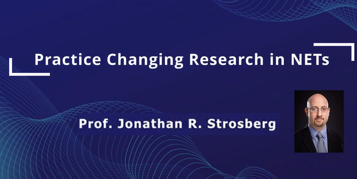 👉Prof. Strosberg on “Practice-Changing Research in NETs”: I would like to see more trials for cell therapy - an area with a potential for long-term remission, not just controlling disease for a short period. ☑️Watch the video: incalliance.org/prof-jonathan-… #LetsTalkAboutNETs #MedEd