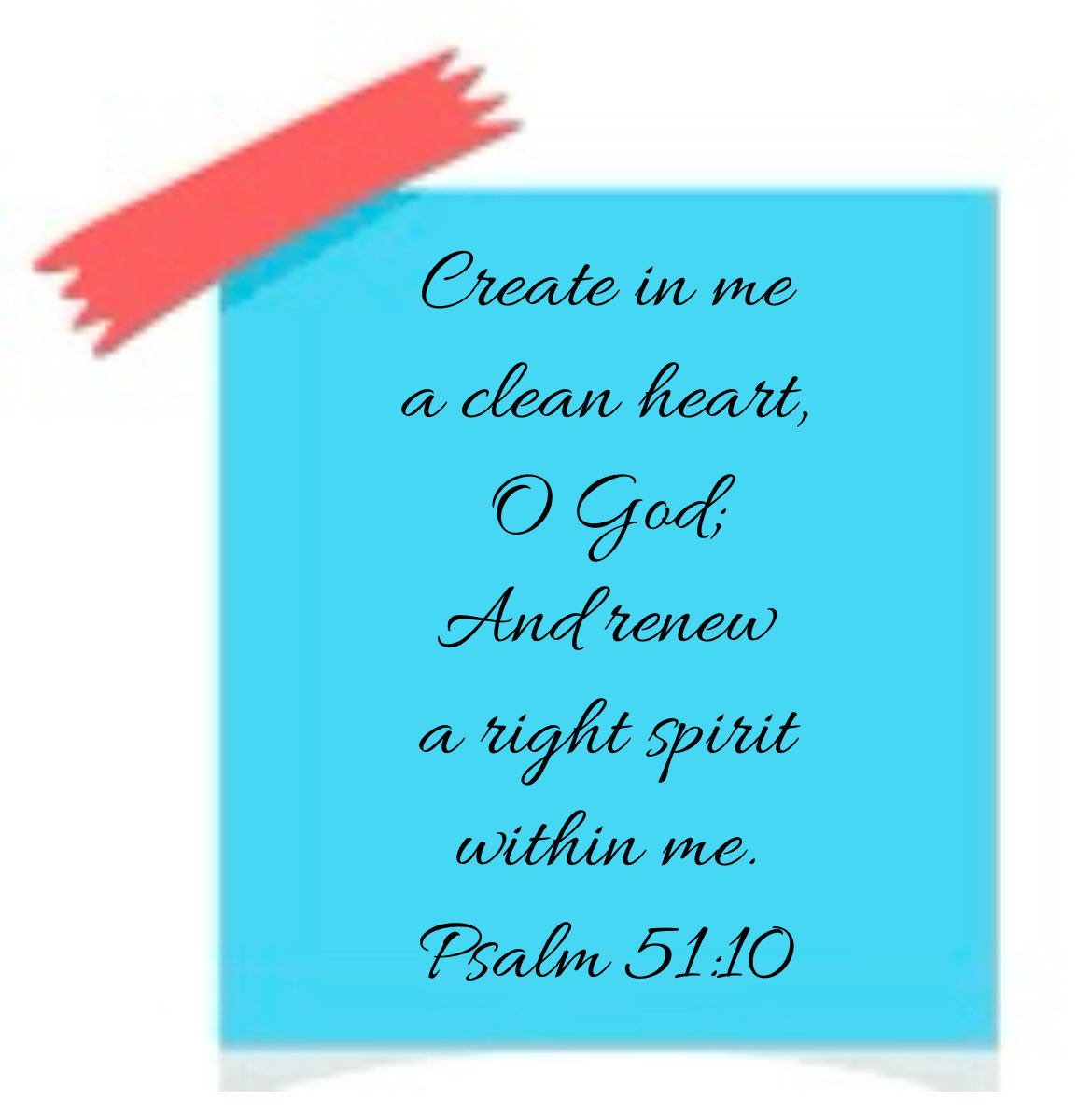 Psalm 51:10 #BibleStudy