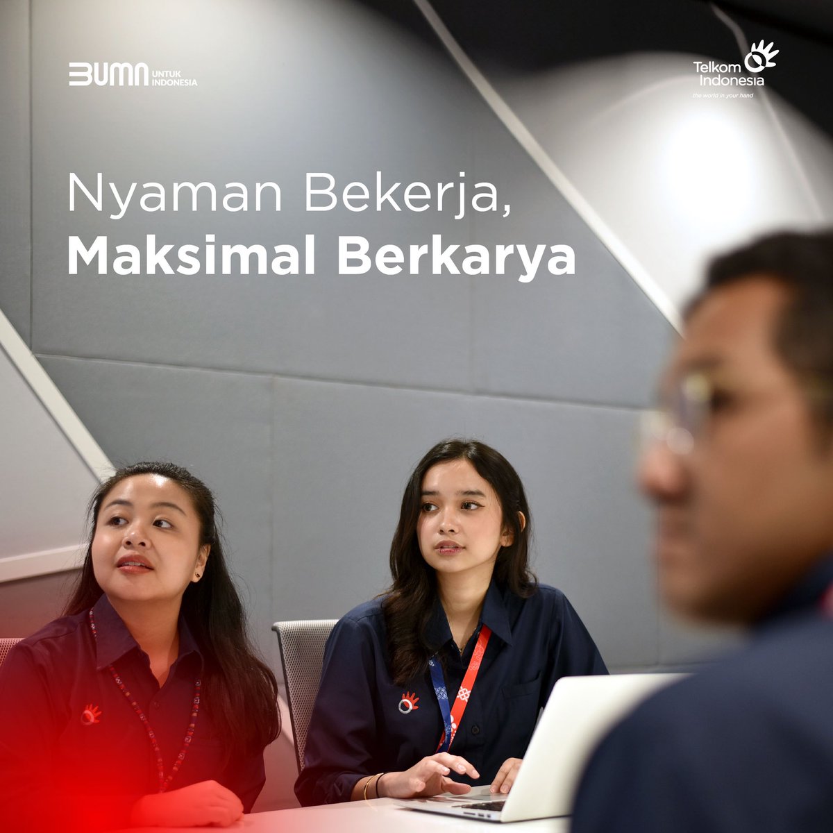 #SobatTelkom, untuk mendorong produktivitas kerja, ada banyak hal yang bisa dilakukan oleh pihak manajemen perusahaan, mulai dari kebijakan untuk sumber daya manusia hingga penyediaan fasilitas penunjang bagi para karyawan. #ElevatingYourFuture

——

#SobatTelkom, to boost work…