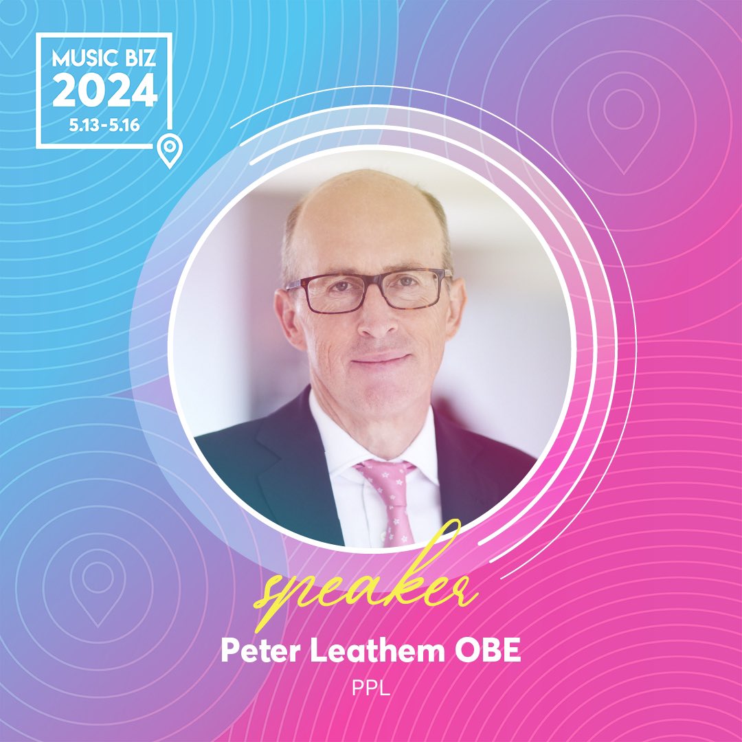 I’m looking forward to the @MusicBizAssoc conference in Nashville where I’ll be sitting down with Susan Butler and @MaryMeganPeer for a panel discussion on the 'Future of Neighbouring Rights.'   Join us on 14th May at 1:00pm - 1:45pm (GMT -5).   #musicbiz2024