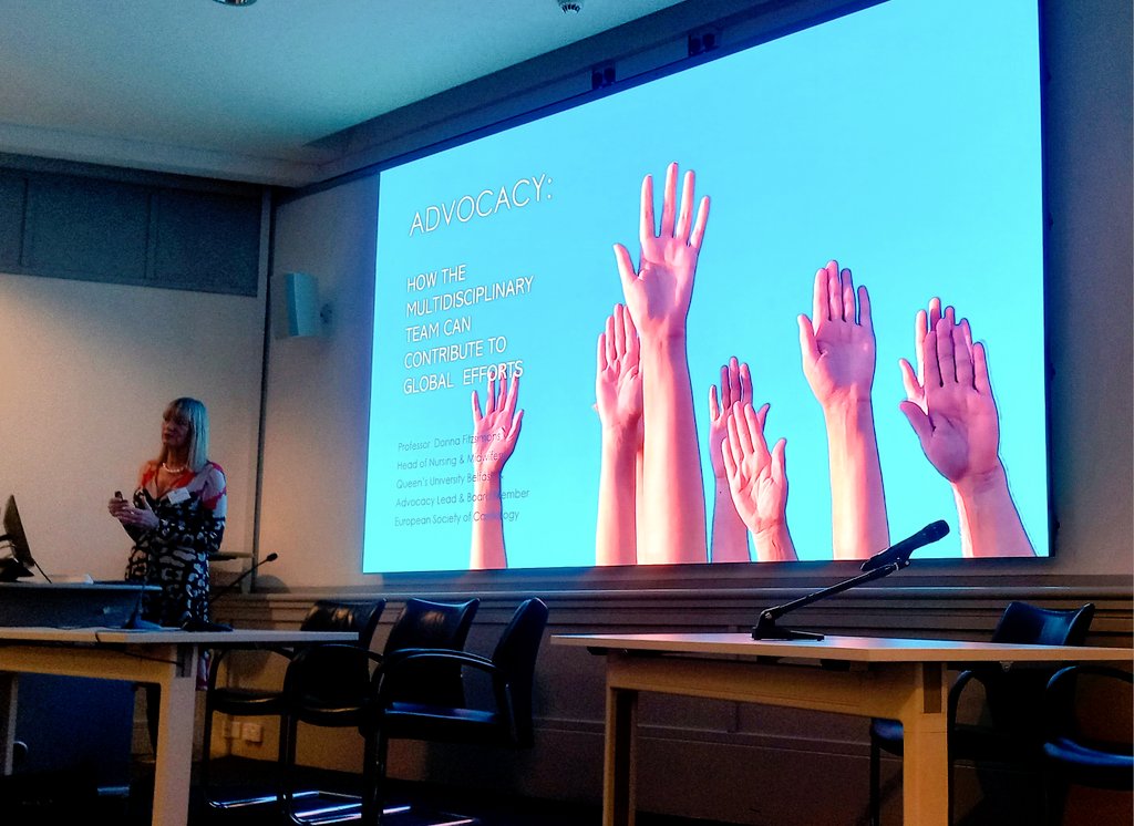 NRS_CVResearch's tweet photo. Professor Donna Fitzsimons Advocay Lead ESC, kicks of the 1st presentation of the day. How Multidisciplinary teams contribute to global advocacy effort for patients and treating CV disease. Building alliances is key to combing effort and impact.
@lisneubeck 
@NHSResearchScot https://t.co/1WMIwvPtfN