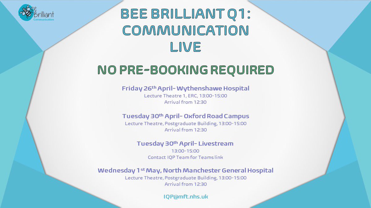 Bee Brilliant final event is at @NorthMcrGH_NHS today! It’s also Chatty Pattys final ever Bee Brilliant! We have such an exciting event that you won’t want to miss #BeeBrilliant 🐝🐶🐎🛜📲🩰 @Richardthenurse