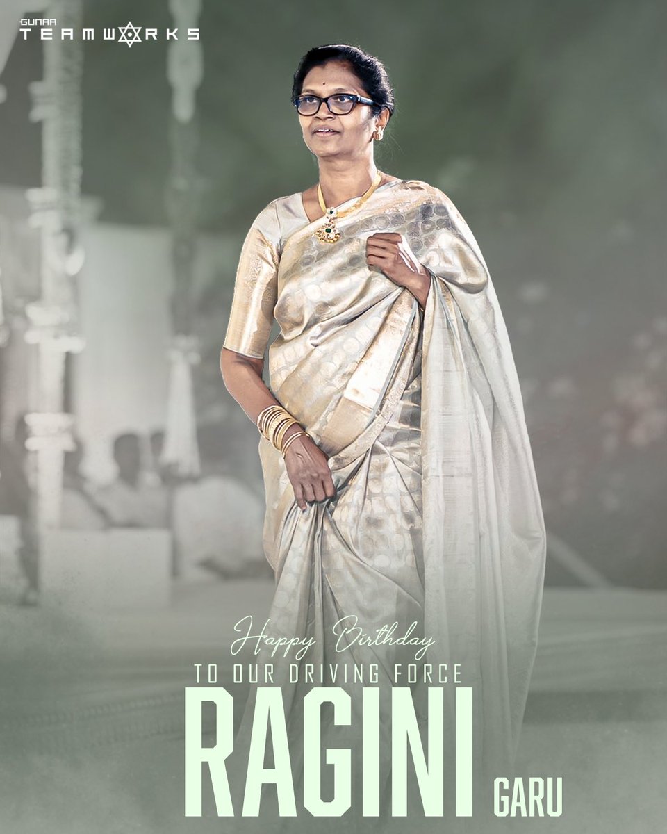 Here’s to the driving force behind our journey. Wishing #Ragini garu a very Happy Birthday!