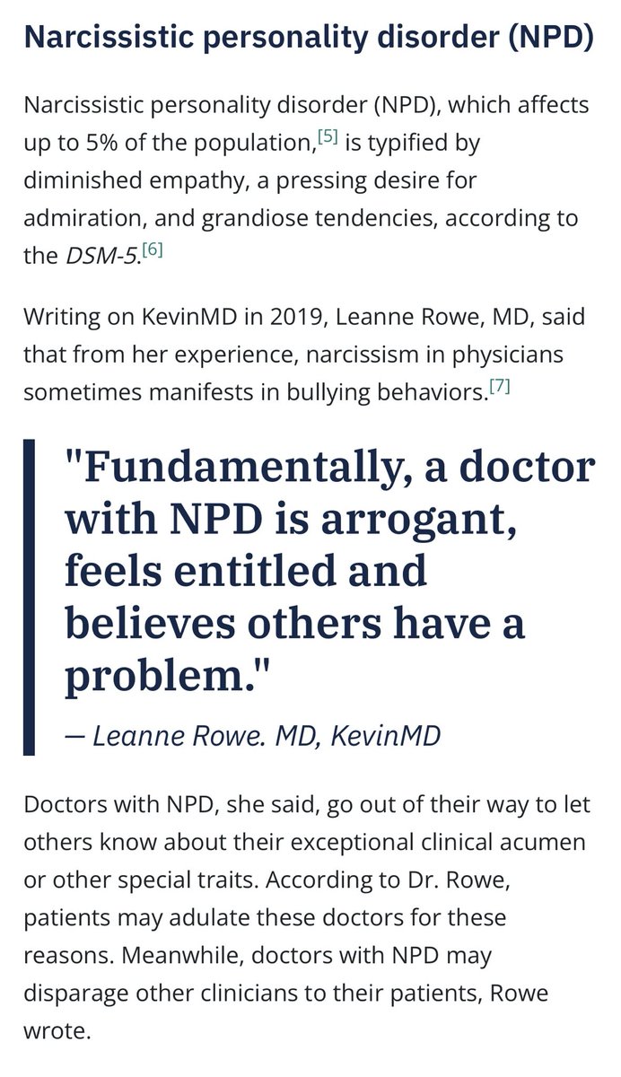 Are doctors who work in the gender industry more likely to display narcissistic traits or have Narcissistic Personality Disorder? Anecdotal evidence from medical colleagues suggests that many may meet the diagnostic criteria for NPD. #FirstDoNoHarm