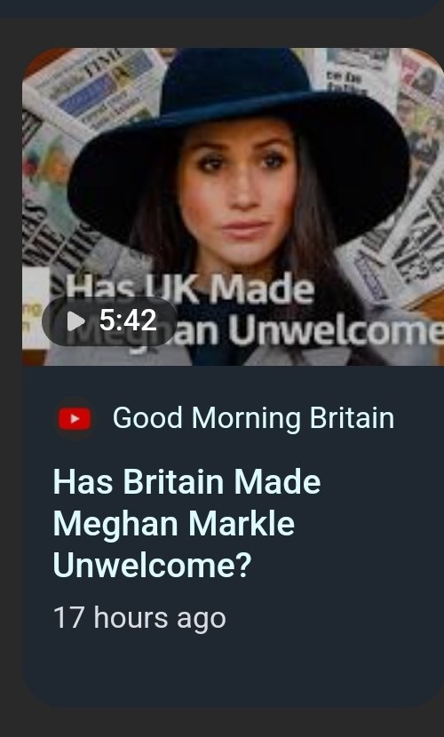 NSome1ne's tweet photo. Good Morning Britain is asking you a question they already know the answer to........ ππ½ππ½ππ½
HAS BRITAIN MADE MEGHAN MARKLE UNWELCOME?
#Meghanmarkle
#PrinceHarry
#HarryAndMeghan
#AmericanRivieraOrchard
H&M
#InvictusGames
#ServiceIsUniversal
#Nigeria
#NoUK https://t.co/KjrrNPND8r
