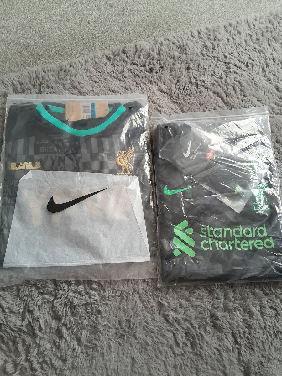 Anyone want these? Le bron medium Alisson goalkeeper kit 12/13yrs Inbox me