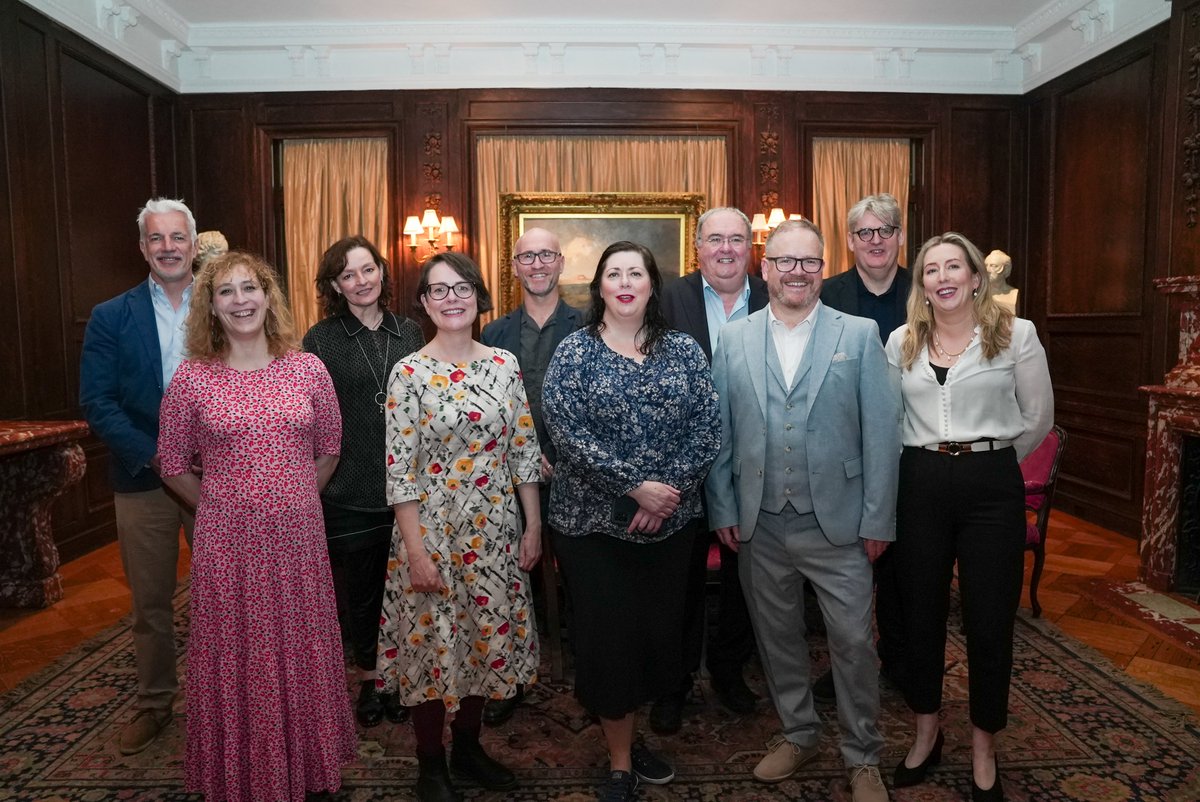 More than quarter of a century after the #GoodFridayAgreement was signed, it's important to explore the role the Arts have played throughout the #PeaceProcess.

Yesterday, in #NewYork, we brought together panelists from the Arts and academia to examine how artists from #Theatre…