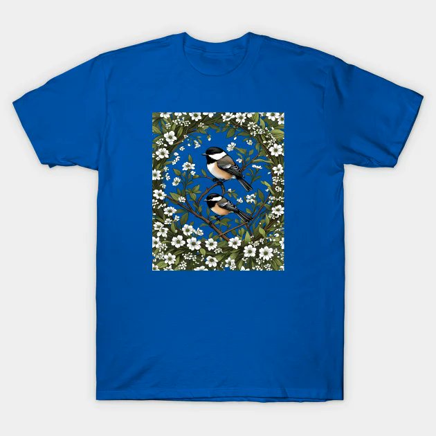 Black-capped Chickadee Bird And #Massachusetts Mayflowers - Chickadees - #TShirt #teepublic #chickadeebird #bird #chickadee #birdart #artinamount #chickadeeart #birdaddict #readytoframe #birdlovers #nature #ourworld #birdpainting #art #acrylic #birds teepublic.com/t-shirt/598497…