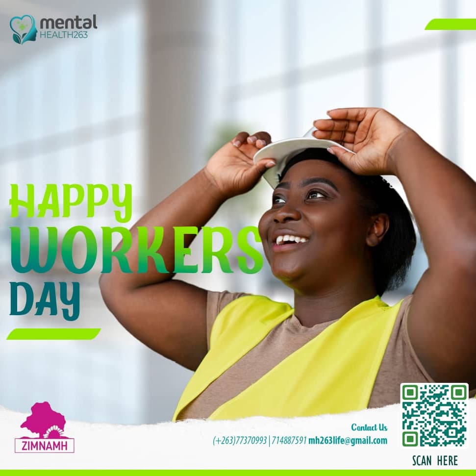 Happy Workers Day - With Love from Mental Health 263!!
💚🥳💚 #mentalhealth263 #ccare #awareness #championing #education #bridgingthegap