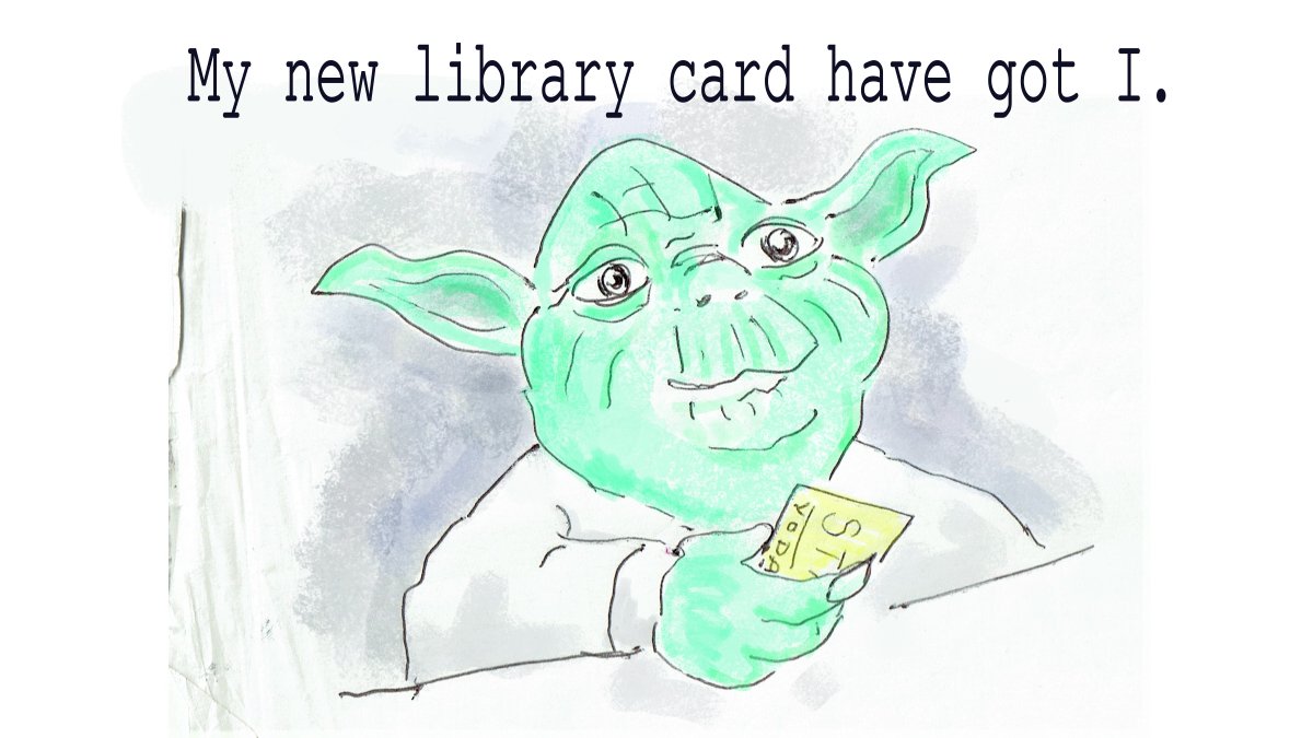 May the Fourth be with you! #SteveWeatherillBooks #FFBWednesday #libraries