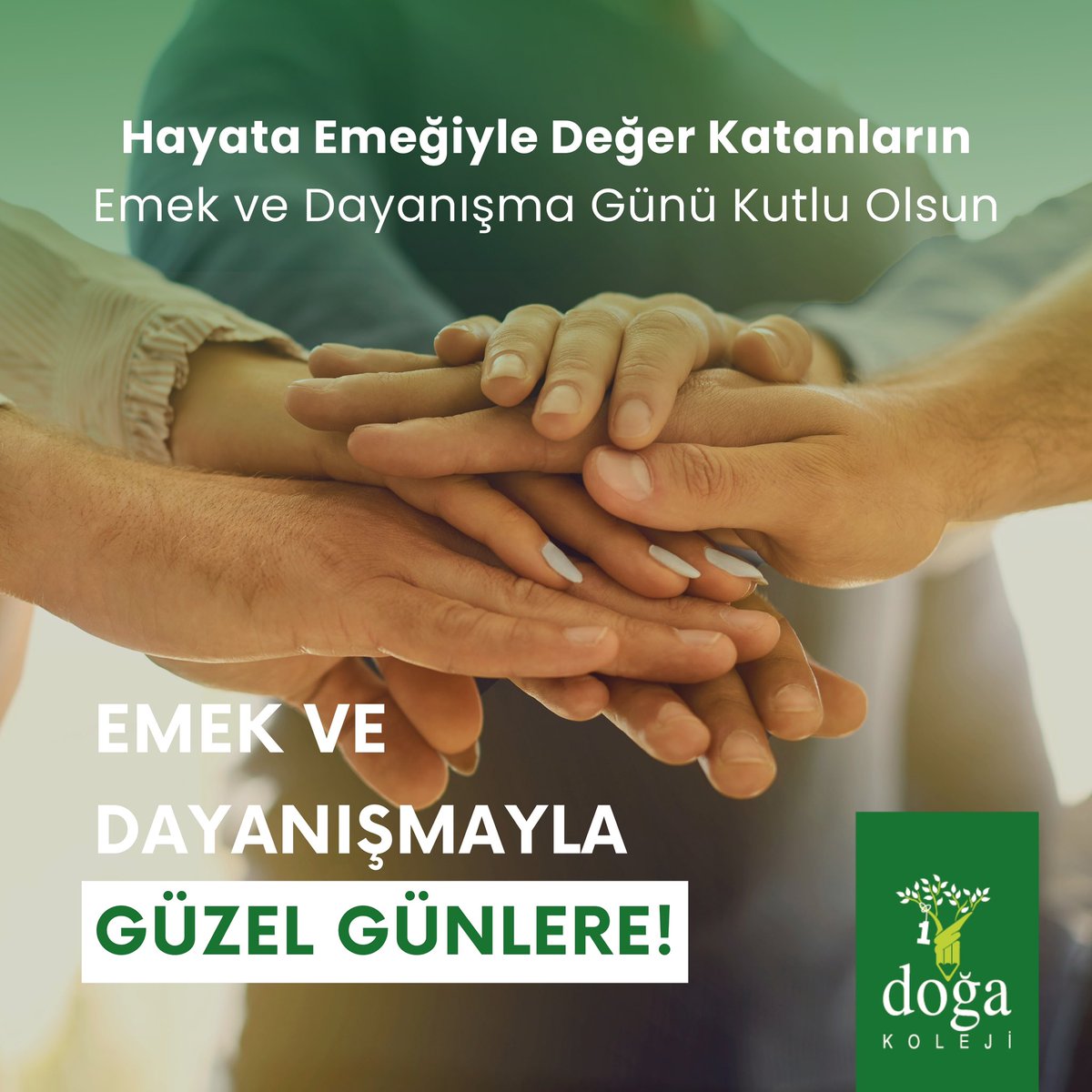 Hayata emeğiyle değer katanların  #1Mayıs Emek ve Dayanışma Günü kutlu olsun.