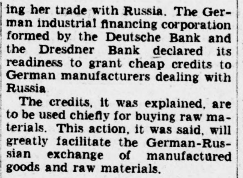 #HitlerStalinPact Meanwhile Nazi-Soviet-Russian collaboration still on: Evening star. May 01, 1940 chroniclingamerica.loc.gov/lccn/sn8304546…