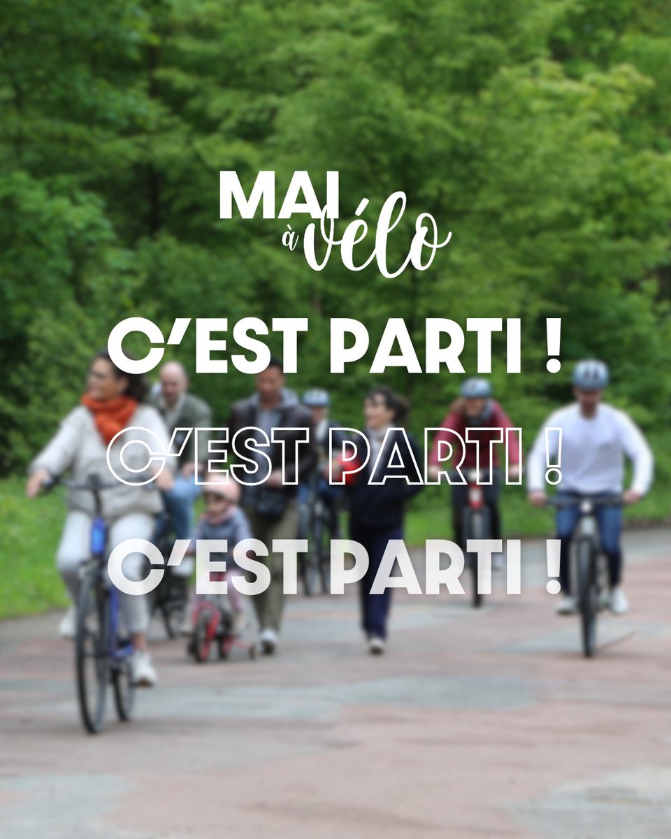 C'est le 1er mai, vous êtes prêts ?! Après le lancement de Mai à Vélo durant Vélo in Paris, place au début du challenge d'activité ! Tous les trajets sont bons pour comptabiliser des kilomètres pour votre équipe ! 😉 Vous êtes prêts ? 🙌 3...2...1...Pédalez ! 🚲