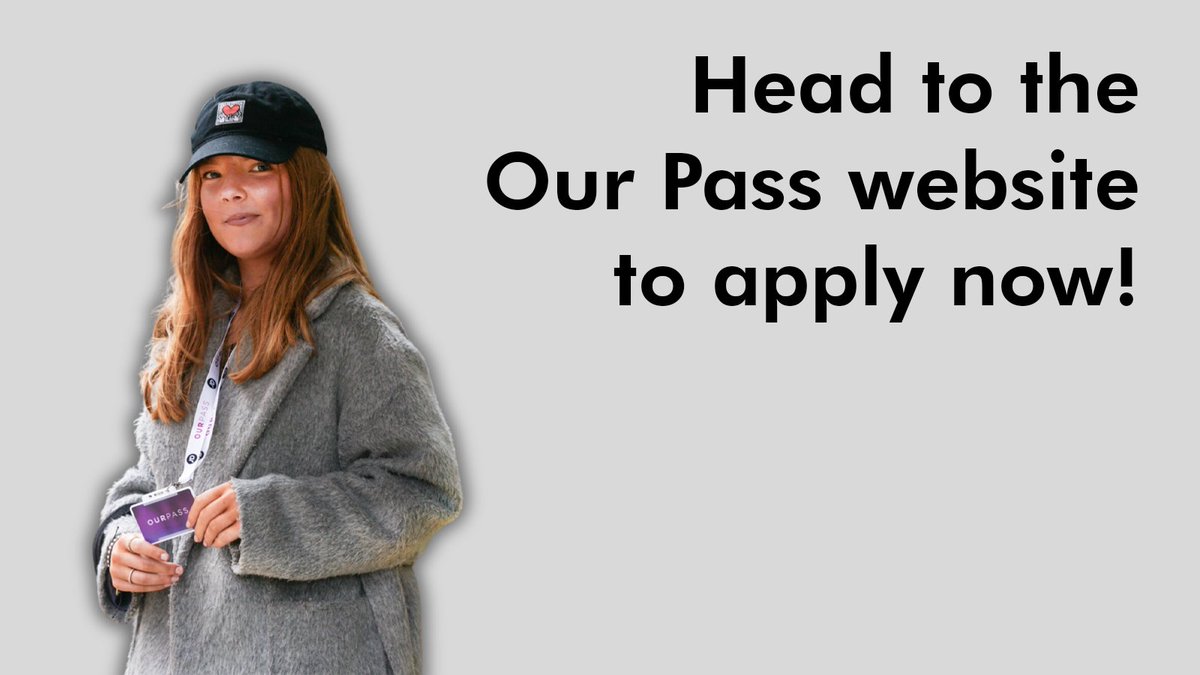 Our Pass applications are now open! Make sure you don't miss out on;
🟣 Free bus travel across Greater Manchester
⚪️ Friday Freebies
🟣 Exclusive offers in stores across Greater Manchester
⚪️ Prize draws for incredible experiences

Apply on the Our Pass website now!