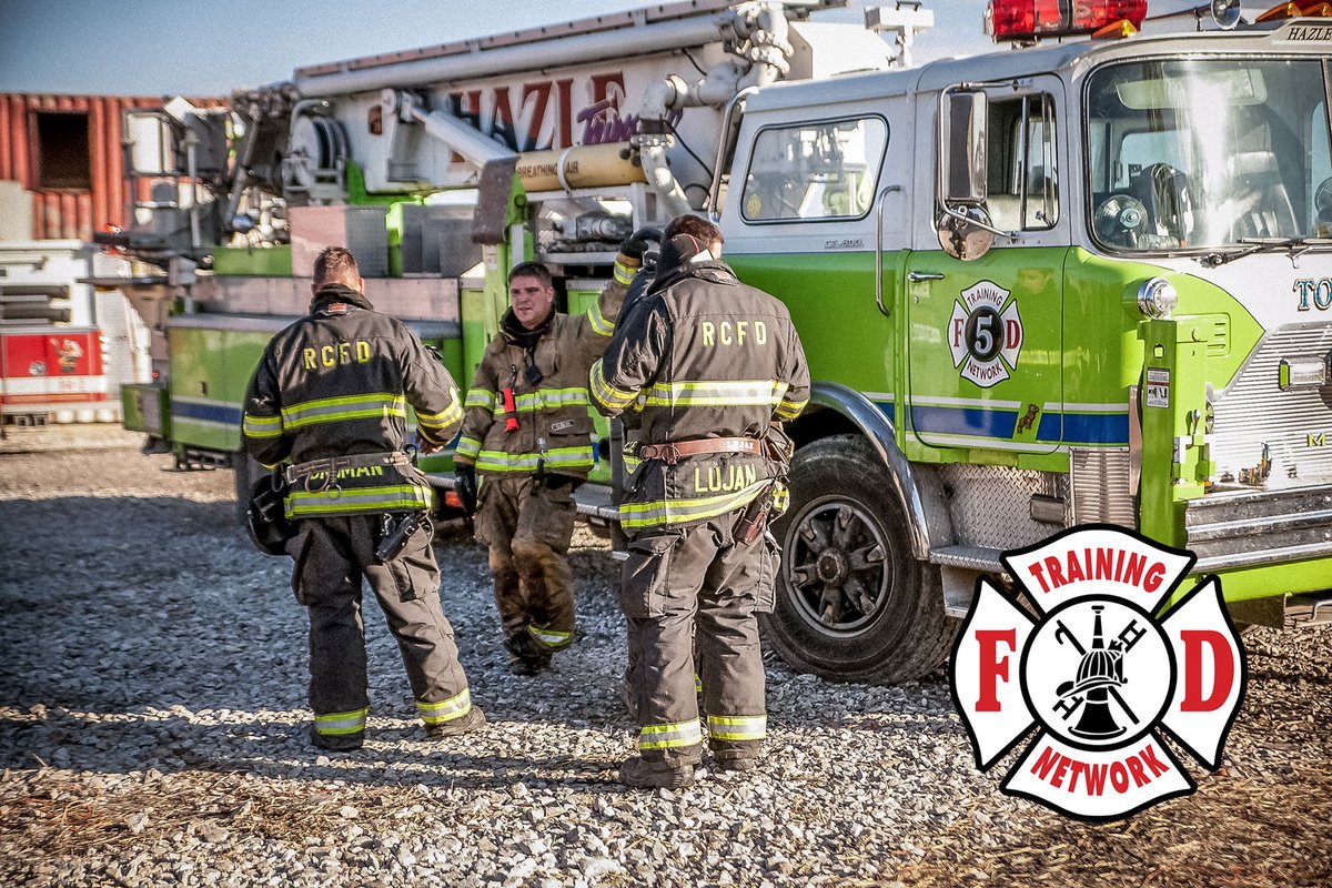 The tailboard review…never leave the fireground without having one. #FireCombat #FDTN #fdtraining #firetraining #livefire #RIT #firegroundops #engineops #truckops #tailboard #training