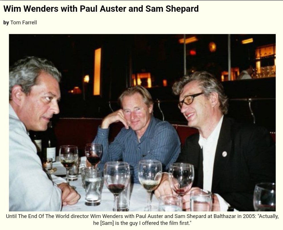 The great American writer Paul Auster has passed away. His wildly inventive body of work will outlive all of us, but it's also his way of looking at his art and life that'll stay with me always. Especially this one conversation with his old friend—filmmaker Wim Wenders—from 2017.