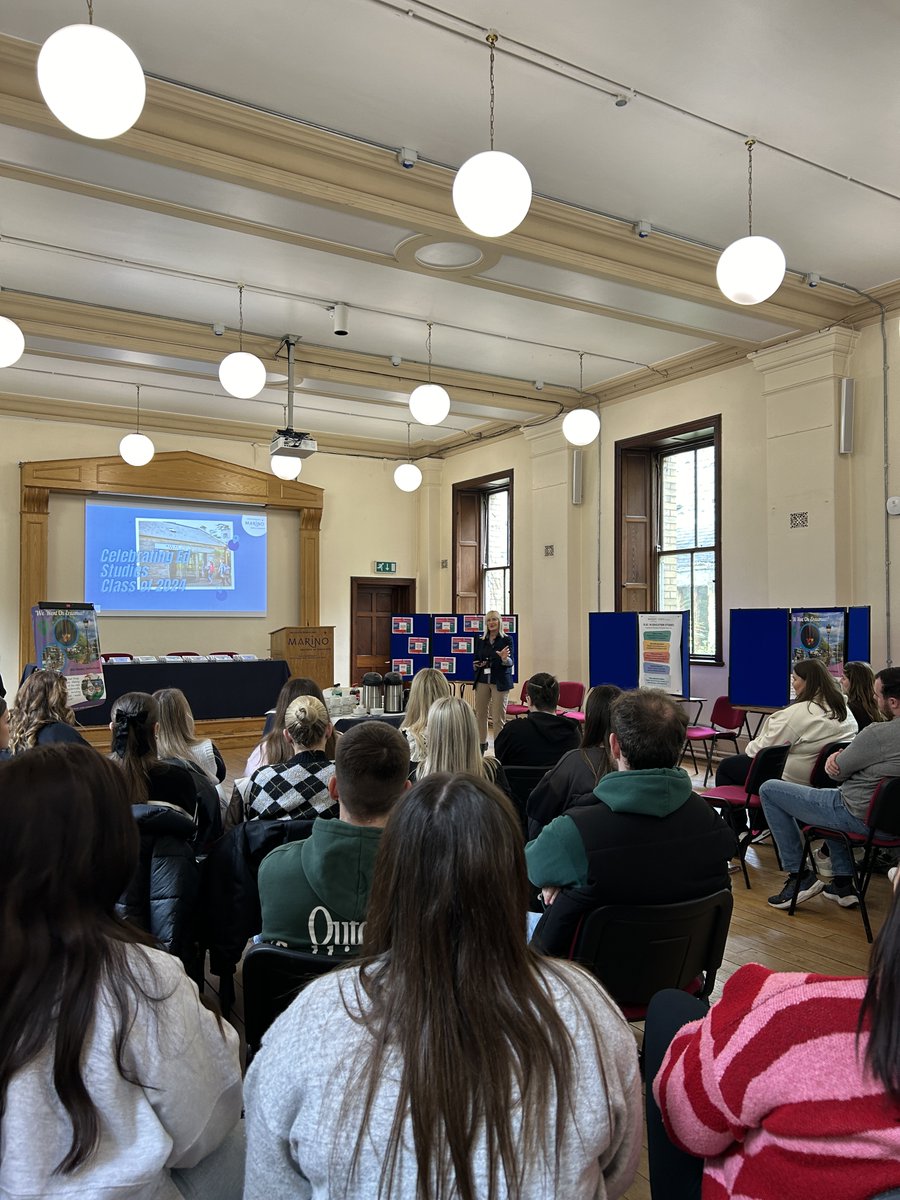 Congratulations to our 4th year #EdStudies students on their final year presentations. Wishing you all every success in the future! @MIEEdStudies 🧑‍🎓