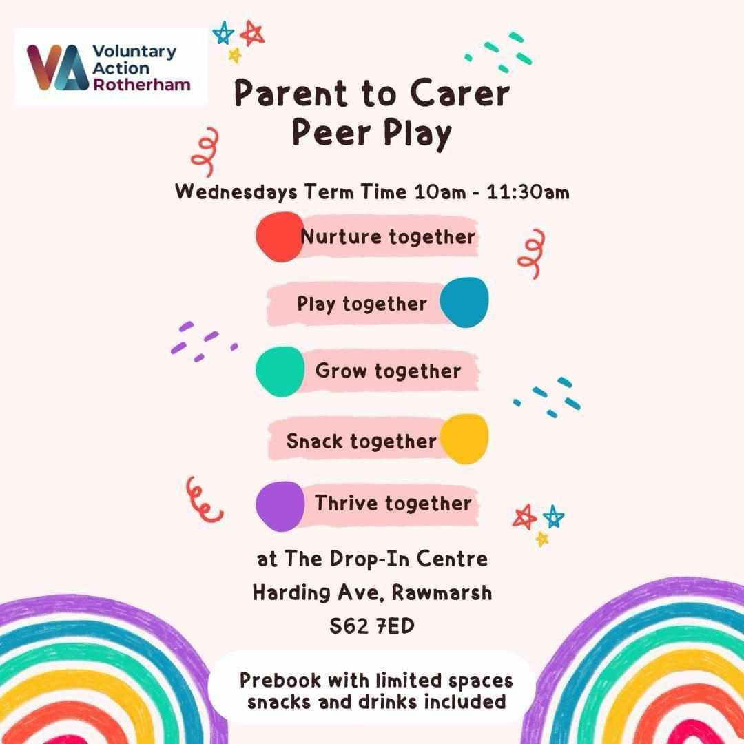 📣 #wednesday fun time for all you grown ups and your little peoples💛

@s62ctr join this fun filled session. A GREAT time to be had by all 😁🥳

PLEASE use the link below to book a #FREE place
…itytogetherrotherhamcic.simplybook.it/v2/

#toddleractivities #parenthood #toddlergroup #toddlerlife
