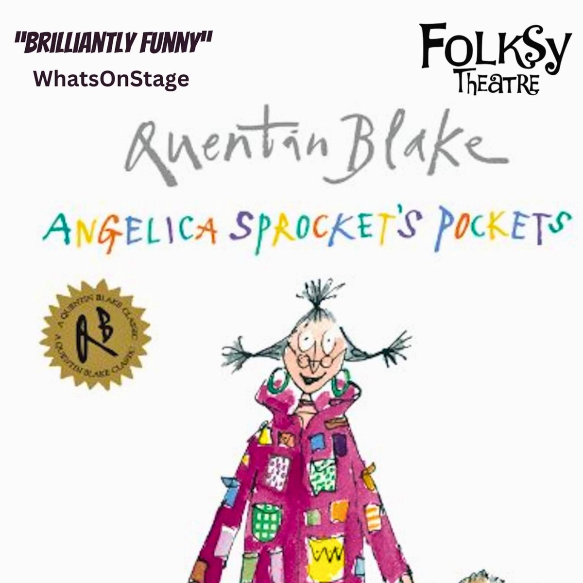 visitBrockholes's tweet photo. Hey everyone! Guess what? Quentin Blake's amazing Angelica Sprockets Pockets is coming to life in an outdoor theatre performance at Brockholes! 🎭

Get ready to laugh, gasp, and be entertained. Don't miss out on this fabulous show, it's going to be epic: https://t.co/X3FV2kYluP https://t.co/TIqFAC2byz