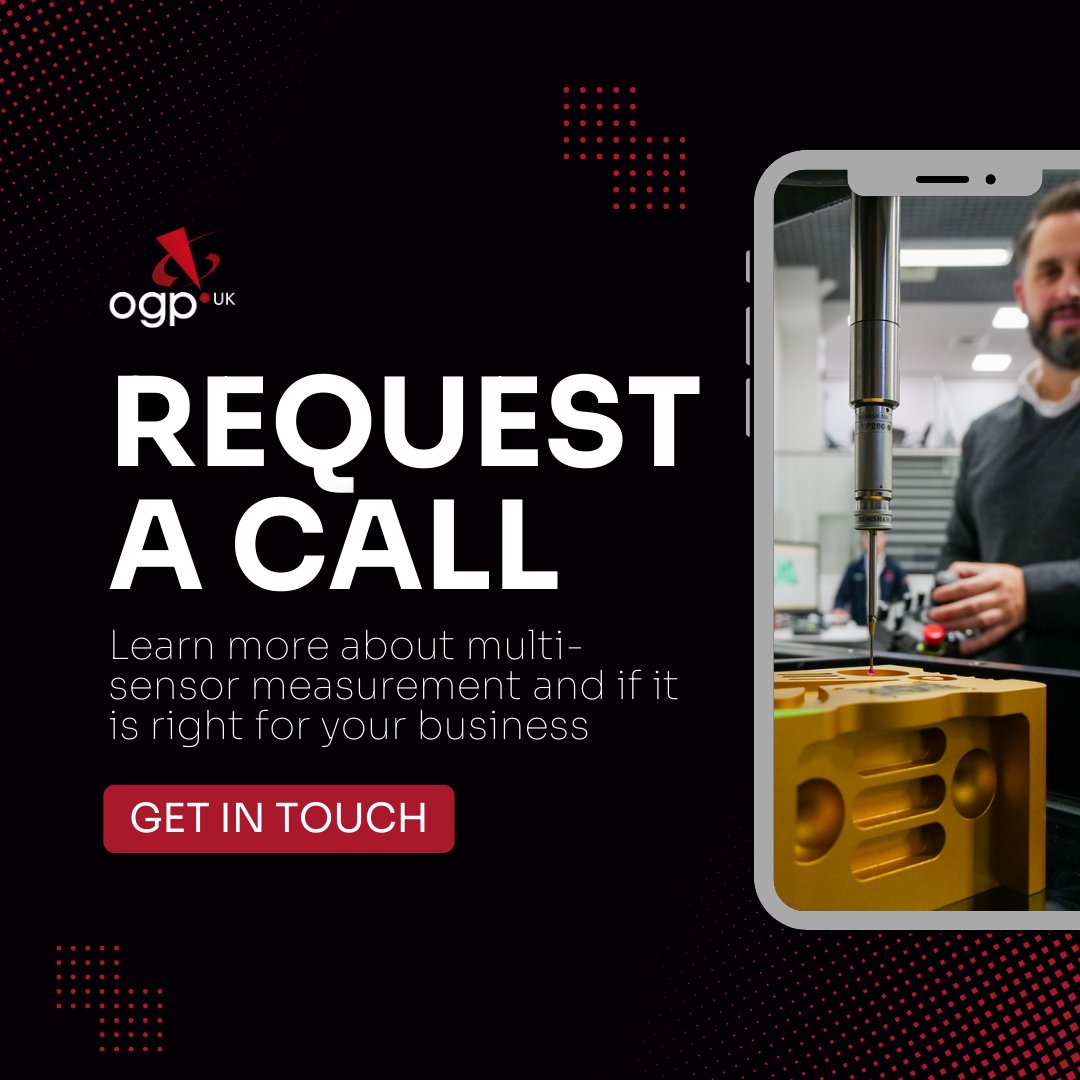 Do you want to upgrade your measurement systems? ✅ Are you looking for ways to save time in your inspection without sacrificing quality? ✅ Request a call with our expert team today to see if multi-sensor measurement is right for your business 🤝 ow.ly/ubqn50Rtere