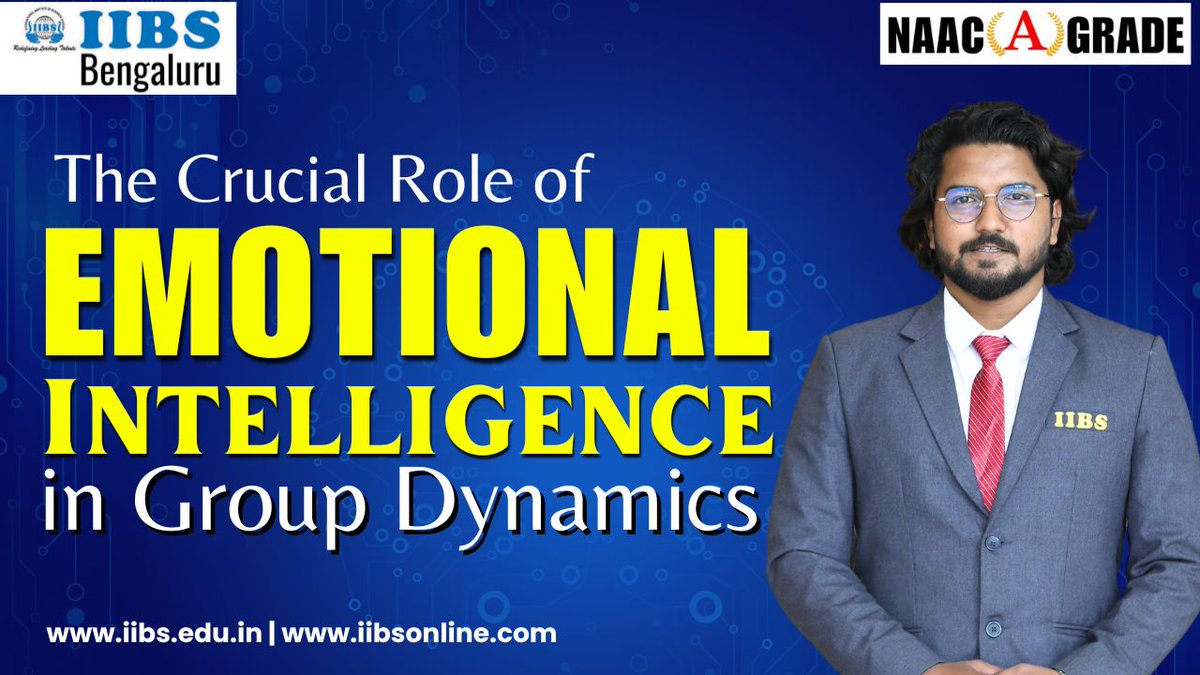 iibsonline's tweet photo. The Crucial Role of Emotional Intelligence in Group Dynamics: https://t.co/hGxmI34TxB
#IIBS #PGDM #emotionalintelligence #relationship #management #engendering #intelligent #Innovation #Leadership #Influence #performance https://t.co/EukOCpae4A