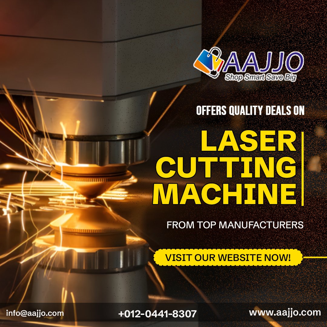 Looking to upgrade your metal fabrication shop? Aajjo offers quality laser-cutting machines from top manufacturers at competitive prices. Visit our website to learn more!
#fabricationshop #metalworking #lasercutting #aajjo
