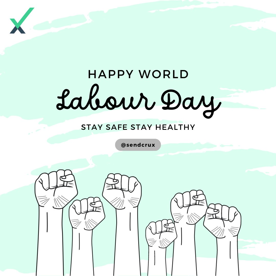 On May 1st, 🎉 we celebrate Labour Day, a time to honor the contributions of workers worldwide. Let's recognize their dedication and achievements! 💪 Visit sendcrux.com or Contact us sales@sendcrux.com #LabourDay #MayDay #sendcrux #EmailMarketing #EmailAutomation