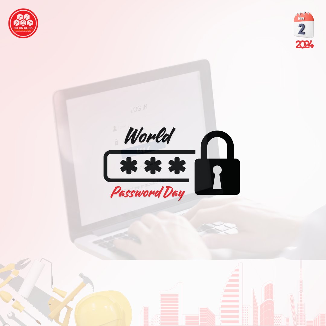 Unlocking the power of security on #WorldPasswordDay Stay safe online, one password at a time! #CyberSecurity'

#fixonaclick #dubaiacservices #repairsuae #dubaiplumberwork #repairs #maintenance #handymanservices #dubaievents #dubaibloggers #acservices #electricalwork