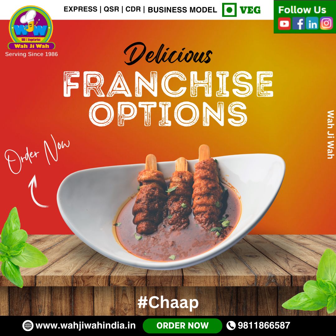 Savor the flavorful world of 𝐖𝐚𝐡 𝐉𝐢 𝐖𝐚𝐡!  Are you prepared to take charge of your destiny? Take a look at our franchise possibilities right now to experience success! 
.
#WahJiWah #FranchiseOpportunity #Foodie #Yummy #SuccessMindset #StartYourJourney #BusinessOpportunity