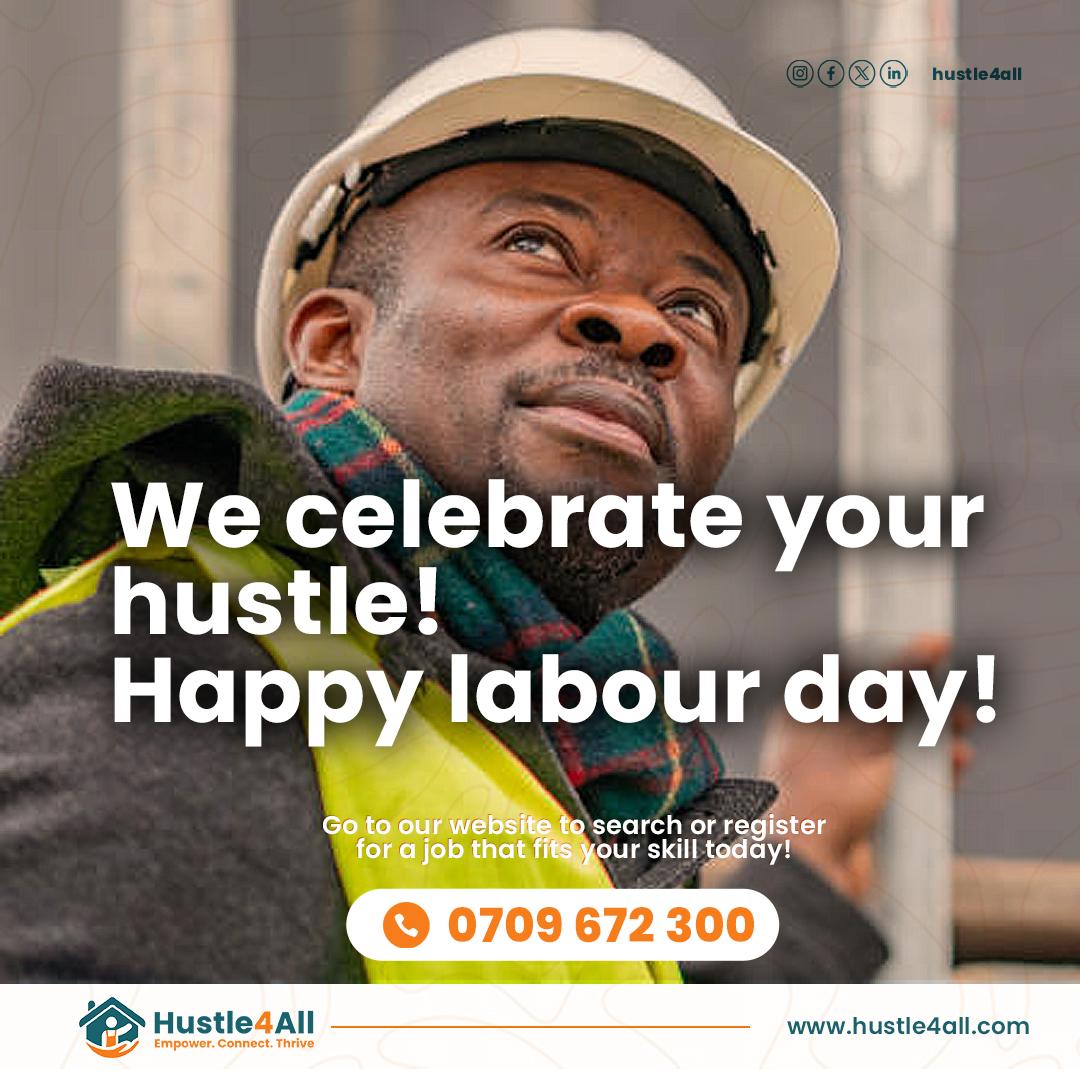 Hustle4All's tweet image. Happy  Labour Day and Happy New Month from @Hustle4All 

#LabourDay #Hustle4All