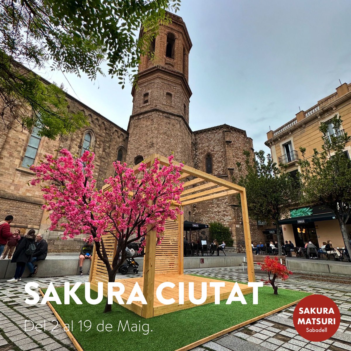 firasakurasbd's tweet photo. Bon dia!

Recordeu que demà comença el Sakura Ciutat a #sabadell i podeu gaudir d'aquest bonic espai japonès al Racó del Campanar. ❤️🇯🇵

Teniu totes les activitats a: https://t.co/yTAvnScxMn

📷: @sbdjapancity 

#firasakurasbd https://t.co/kOoOWWD9nj