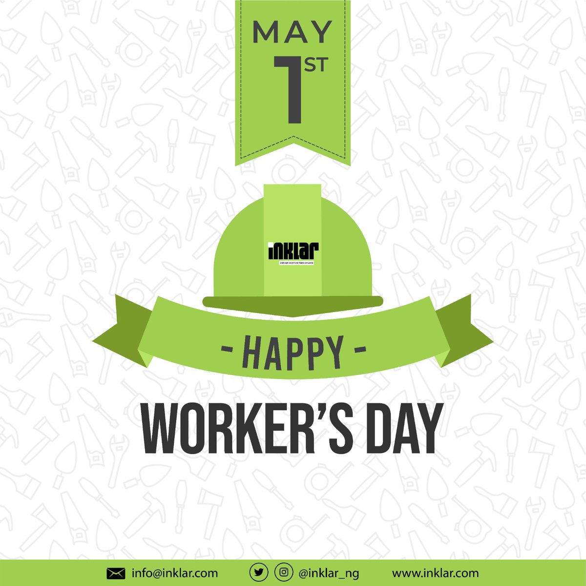 inklar_ng's tweet photo. Happy Worker's Day🎉 https://t.co/FL96CSdpqM