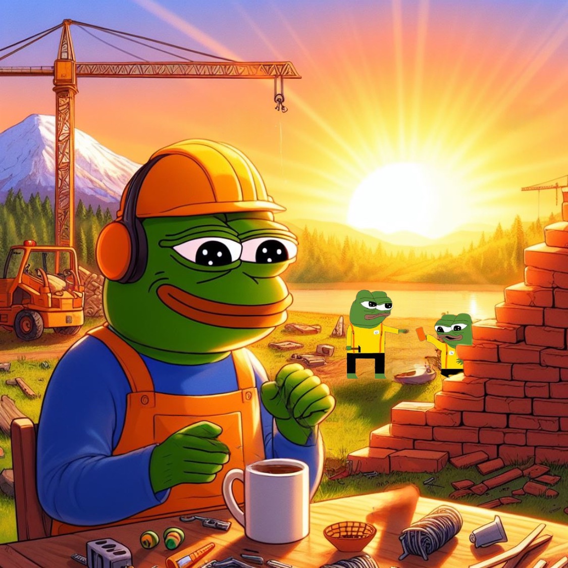 GM 🐸 Ignore the noise. Keep building. #PepeCoin