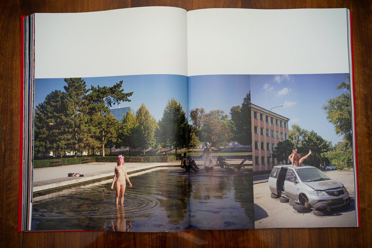 PortraitDaily's tweet photo. Shipping worldwide! 365+ photographs of naked people in the streets and interiors of Brno—Bratislava—Budapest—Vienna.  286x380mm big, 440 pages, 381 photos https://t.co/rn6U8tiqt3 https://t.co/ONdcU5kPaI