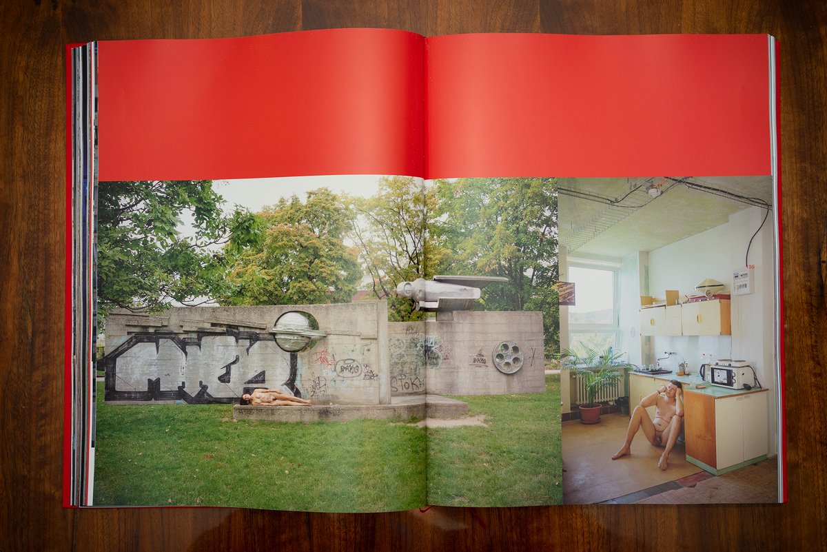 PortraitDaily's tweet photo. Shipping worldwide! 365+ photographs of naked people in the streets and interiors of Brno—Bratislava—Budapest—Vienna.  286x380mm big, 440 pages, 381 photos https://t.co/rn6U8tiqt3 https://t.co/ONdcU5kPaI