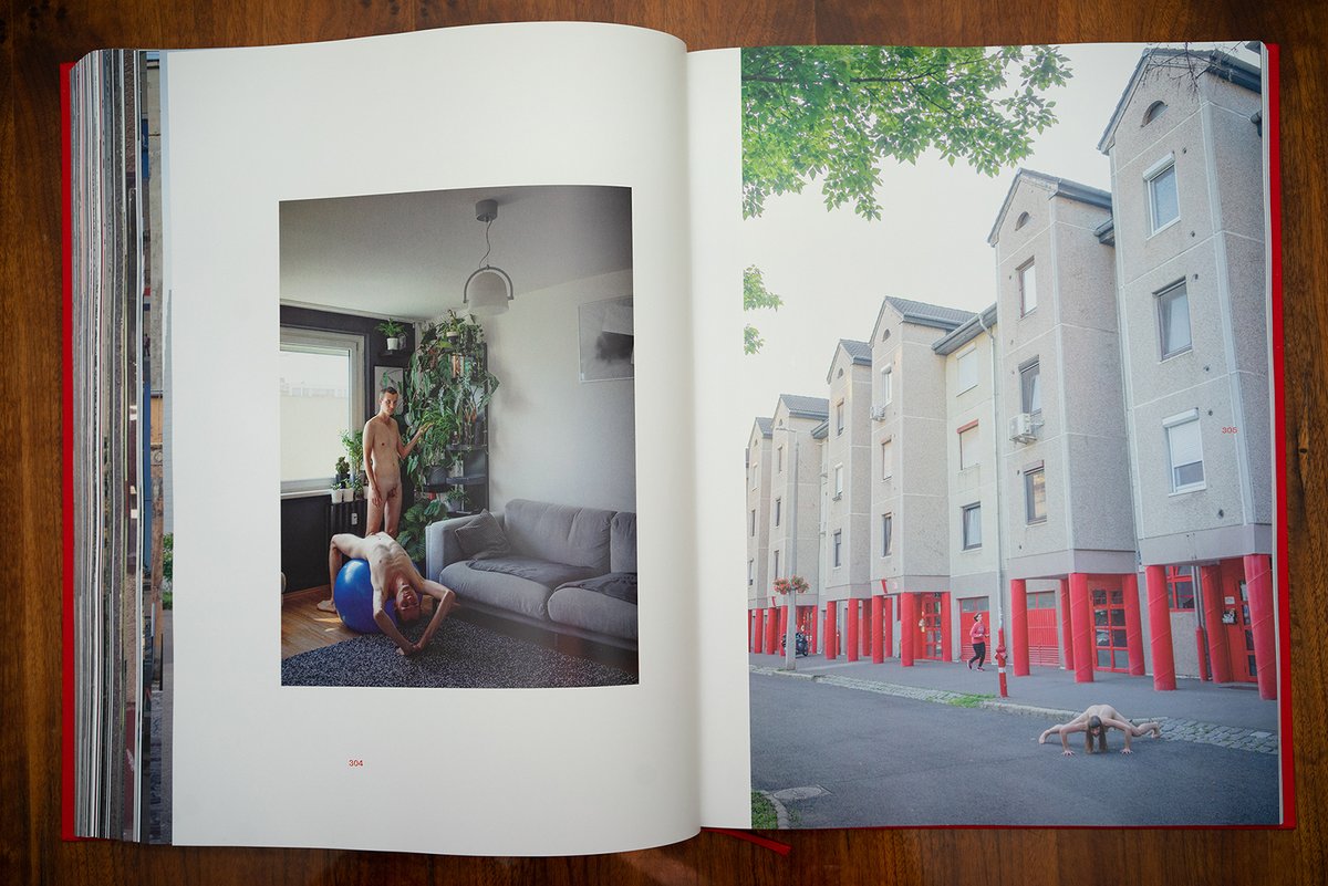PortraitDaily's tweet photo. Shipping worldwide! 365+ photographs of naked people in the streets and interiors of Brno—Bratislava—Budapest—Vienna.  286x380mm big, 440 pages, 381 photos https://t.co/rn6U8tiqt3 https://t.co/ONdcU5kPaI