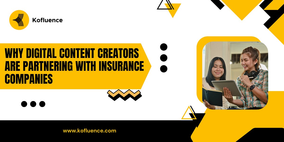 Why Insurance Companies Are Working With Digital Content Creators medium.com/@kofluencemark… #influencermarketing #showmb