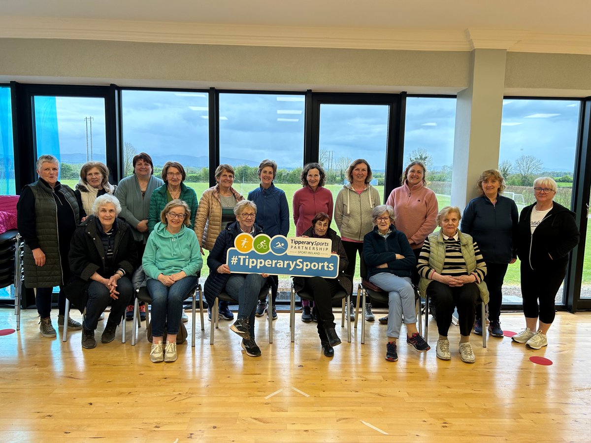 Congratulations to the ladies from Ballymackey Women's Shed on starting their 4 week Boccia Programme 👏 👏 @sportireland @TipperaryCoCo #BeActiveTipperary