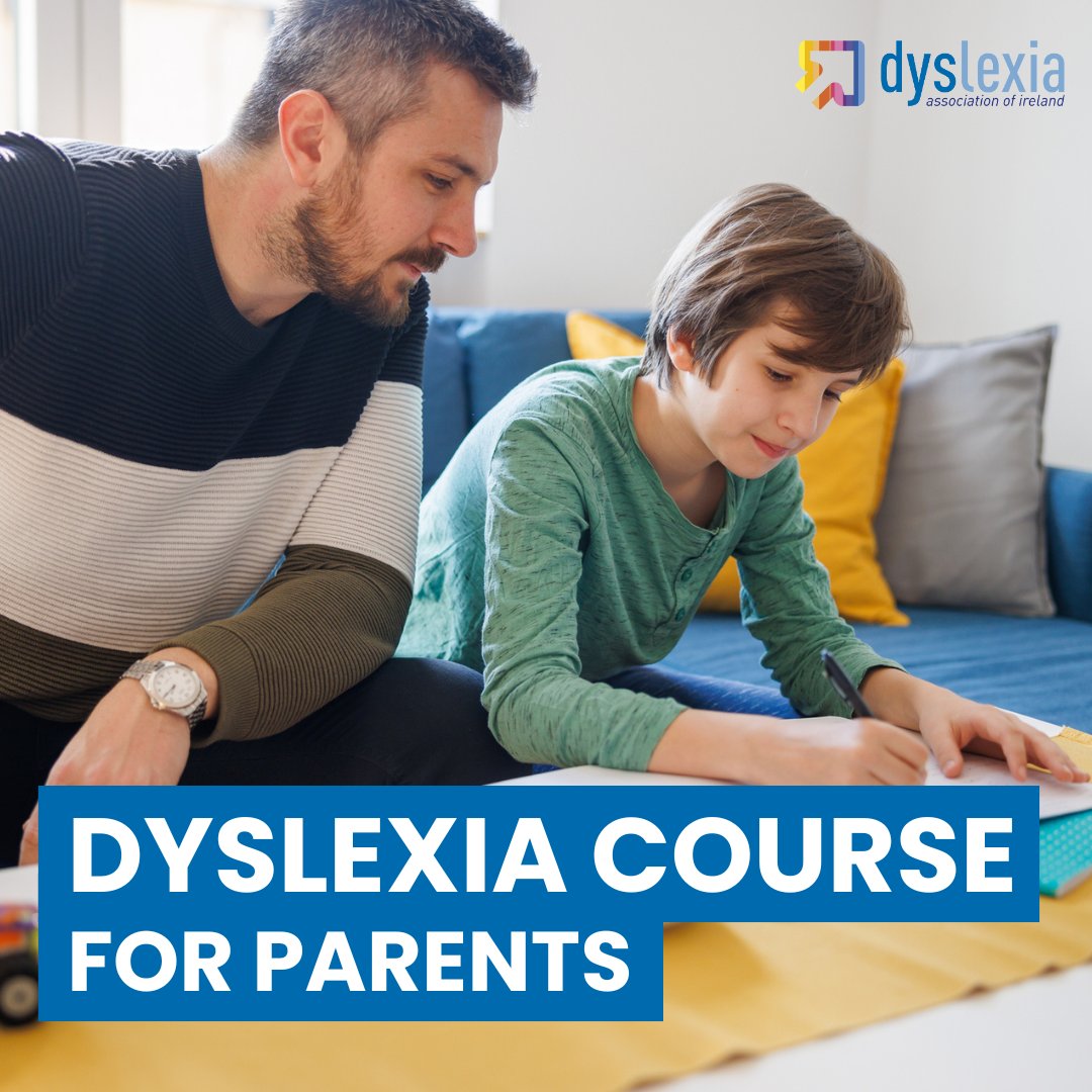 Have you attended our Dyslexia Course for Parents? The course aims to give a deeper understanding of dyslexia, the Irish Education System and practical support strategies. The course begins on the evening of 13th May 2023. Sign up now! ⬇️ tickettailor.com/events/dyslexi…