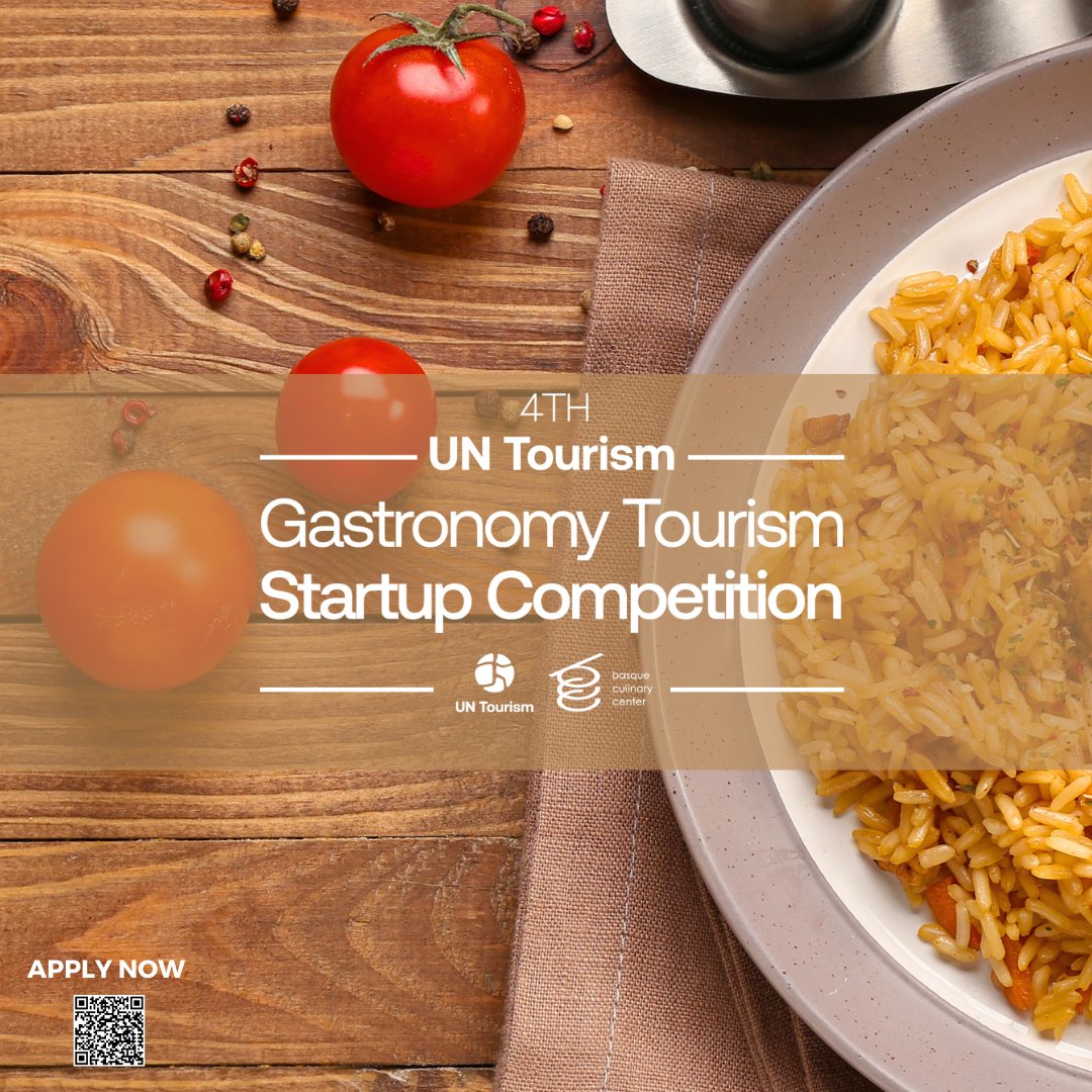 Calling all tech startups revolutionizing the gastronomy industry with local impact! Don't miss your chance to shine in UN Tourism's 4th Global Gastronomy Tourism Startup Competition. Apply now for global visibility and mentorship opportunities! 🌍✈️ 🔗unwto.org/startup-compet…