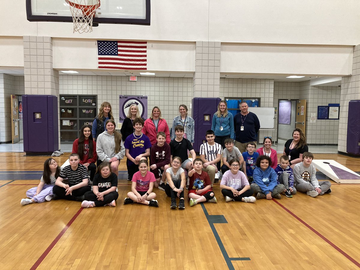 Such a fun beginning shared by the HAY and NMS Unified Cornhole students! We’re off to a great season! @NortonMiddle
