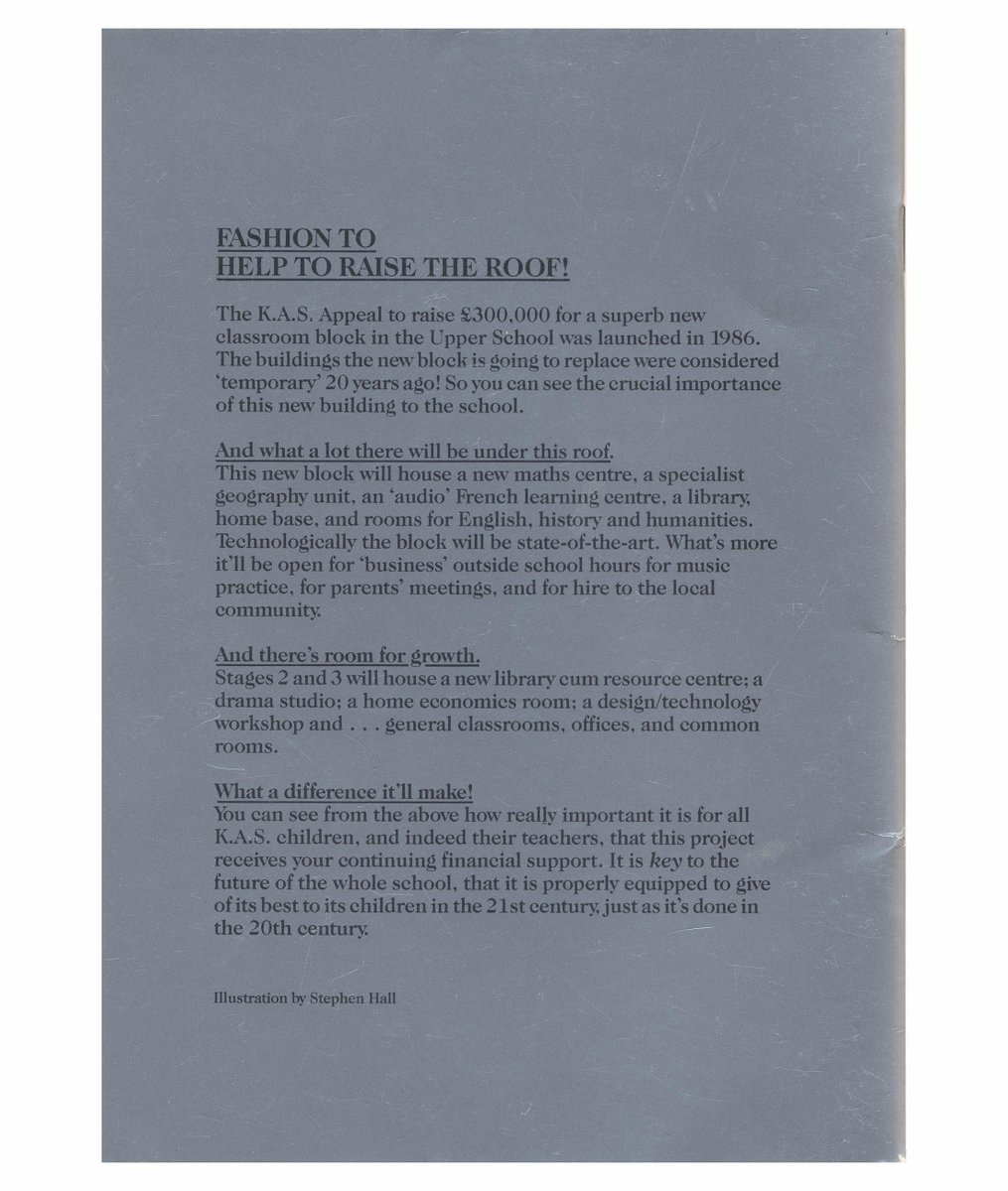 The King Alfred School Archives tweet media