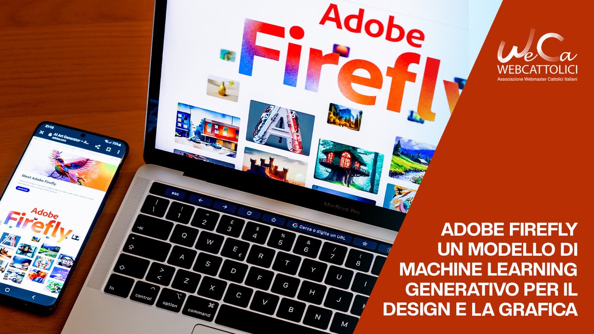 🙏 Esploriamo Firefly, il servizio di Intelligenza artificiale generativa inglobata nei programmi della piattaforma Adobe come Photoshop, Illustrator, Express e Stock, tra i più utilizzati nei settori grafici e multimediali.