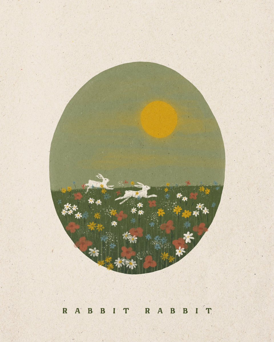 Rabbit Rabbit and welcome to May! Wishing you luck as you set out into this new month, so bright with beauty and signs of goodness.

#rabbitrabbit