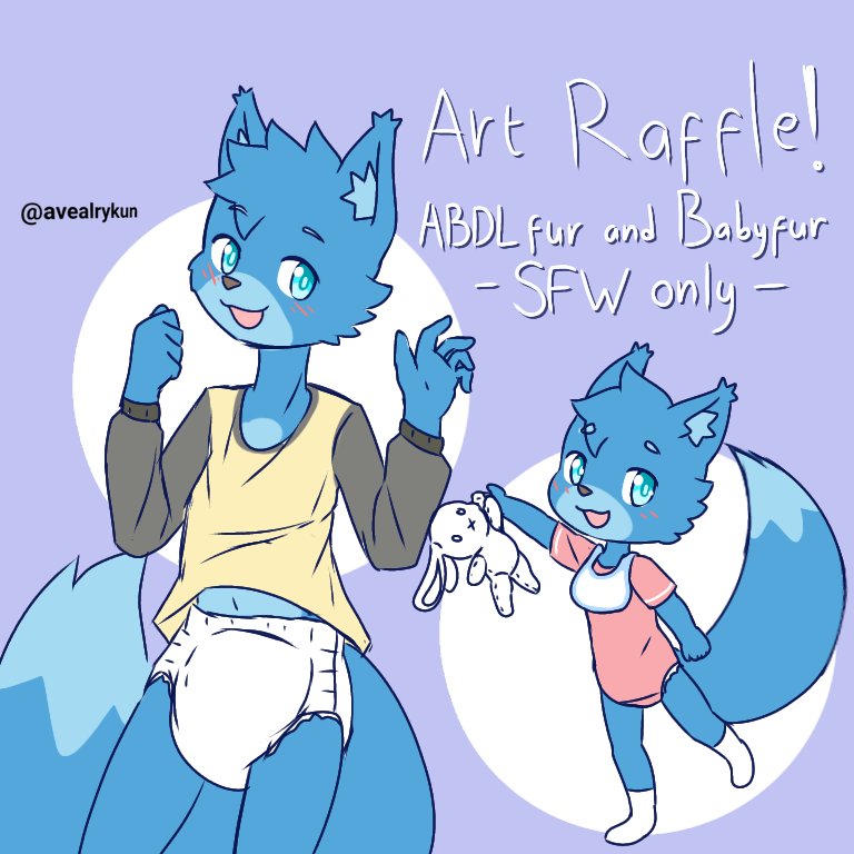 avealrykun's tweet photo. i'm opening art Raffles for both ABDLfur and Babyfur!
to enter you must like, retweet, and drop your OC ref sheet down in the reply, can be any gender and species.
4 WINNERS will be chosen! https://t.co/UzFVcLfKiA