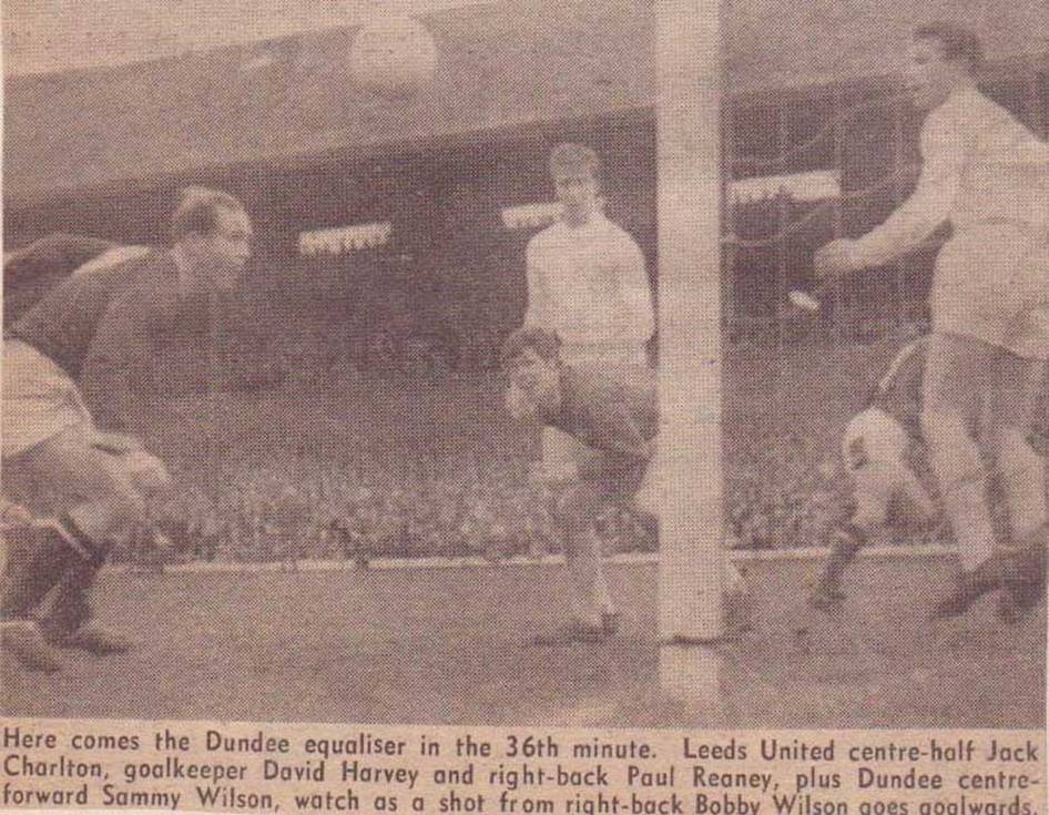 1st May 1968 Leeds played Dundee away in the 1st leg of the Inter Cities Fairs Cup semi finals, Paul Madeley found himself leading the line and duly obliged with the opening goal, Dundee equalised 10 minutes later as the game ended 1-1 amazon.co.uk/You-Are-Sunshi…