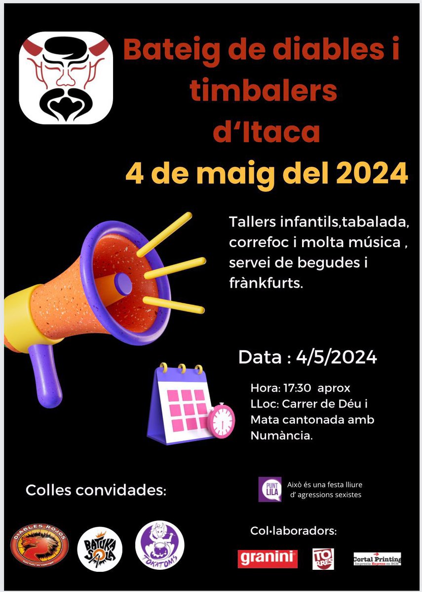 Diablesses i Timbaleres d’Itaca 🔥🥁 tweet media