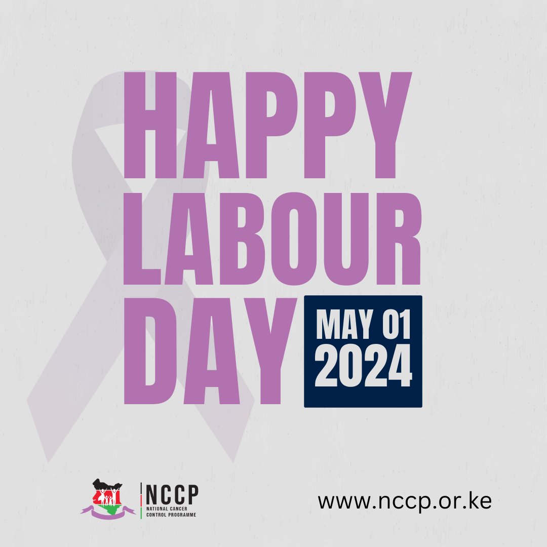 Happy Labour Day to all those dedicated to the fight against cancer! May our collective efforts persist in advancing the shared vision of a nation free from the preventable burden of #cancer. #ZuiaCancer #EarlyDetection #CancerPrevention